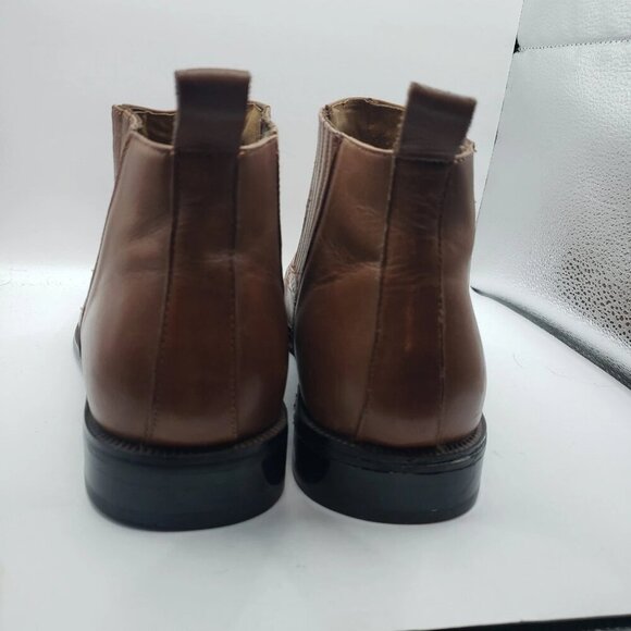 STACY ADAMS RAYFORD MENS CHUKKA BOOTS SIZE 10M TAN HAVANE BROWN COLOR EUC - Picture 2 of 6